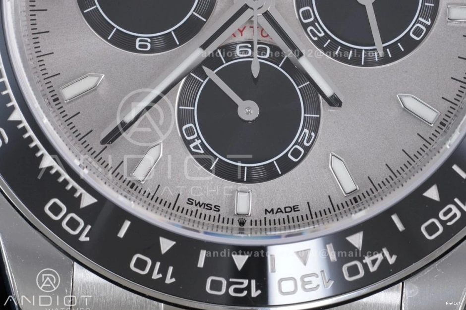 VSF VS4131 Dial Best Black 126519 Gray Edition Oysterflex V2 1:1 Strap Daytona (Weighted) on 0210